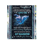 Scotstee Shop - Scotstee Shop Fleece Blanket Gift For Daughter More Than Anything In This World Mother Day Gifts Fleece Blanket