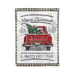 Tartan Blanket Vintage Red Truck with Christmas Tree Family Scottish Clan Burns Check plaid blanket, red plaid blanket, buffalo plaid blanket, green plaid blanket, plaid fleece blanket, blue plaid blanket, red tartan blanket, tartan plaid blanket, black and white plaid blanket, , christmas plaid blanket, orange plaid blanket, tartan plaid throw blanket, pink plaid blanket, brown plaid blanket, buffalo check blanket
