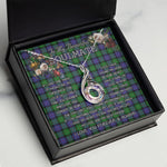 To My Beautiful Soulmate Necklace In Your Eyes I Have Found My Home Clan Blair Tartan Rising Phoenix Necklace