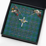 To My Beautiful Soulmate Necklace In Your Eyes I Have Found My Home Clan Douglas Ancient Tartan Cross Dancing Necklace