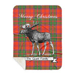 Scotstee Shop Plaid Tartan Blanket With Moose Clan Grant Ancient Plaid Blanket, plaid blanket australia,plaid blanket canada,plaid christmas blanket,plaid fleece sherpa blanket,plaid sherpa blanket canada,plaid sherpa blanket lipstick,plaid sherpa blanket pink,plaid sherpa blanket queen