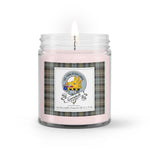 Soy Wax Candle - Buffalo Plaid Candle Clan Badge Campbell Argyll Weathered Tartan Plaid Soy Wax Candle, oil candle, candle handmade, wax candle, soy wax, nature wax, natural soy wax, natural soy candles, natural candle