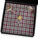 To My Beautiful Soulmate Sunflower Necklace In Your Eyes I Have Found My Home Clan Little Dress Tartan Jewelry For Girlfriend, Tartan Sunflower Pendant Necklace, Scottish Tartan Jewelry, valentine necklace, necklace girlfriend, necklace for wife, cute necklaces for girlfriend, jewelry for girlfriend, to my soulmate necklace, to my future wife necklace