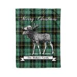 Tartan Blanket With Moose Clan Wallace Ancient Plaid Blanket Tartan Plaid Fleece Blanket, Christmas Blanket, tartan blanket, plaid blanket, red plaid blanket, buffalo plaid blanket, green plaid blanket, plaid fleece blanket, blue plaid blanket, red tartan blanket, tartan plaid blanket, black and white plaid blanket, christmas plaid blanket, orange plaid blanket, tartan plaid throw blanket, pink plaid blanket, brown plaid blanket, buffalo check blanket