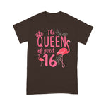 Sweet Sixteen Birthday Party Gift I Sweet 16 Flamingo Birthday Shirt - Scotstee Shop