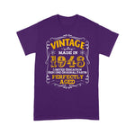 Vintage Made In 1948 Years Old Birthday Gift Birthday Shirt Made in 1948 T Shirt - Scotstee Shop
