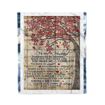Scotstee Shop - Personalized Gift Letter To My Husband I love My Husband So Much Love Gifts Fleece Blanket