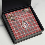 To My Beautiful Soulmate Necklace In Your Eyes I Have Found My Home Clan MacDougall Dress Tartan Rising Phoenix Necklace