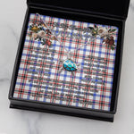 Sea Turtle Necklace To My Beautiful Soulmate Necklace In Your Eyes I Have Found My Home Clan Boswell Modern Tartan Blue Turtle Necklace