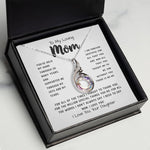 To My Loving Mom Necklace Gift I Need To Say Mom I Love You Gift For Her Mother's Day Phoenix Rising Necklace