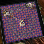 To My Beautiful Soulmate Necklace In Your Eyes I Have Found My Home Clan Laing of Archiestown Tartan Wishbone Dancing Necklace
