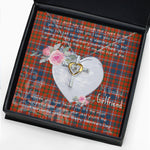 Gift For My Beautiful Girlfriend Necklace Valentine Necklace Clan Cameron Of Lochiel Ancient Tartan Cross Dancing Necklace Scottish Tartan Jewelry