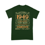 Vintage September 1949 Years Old  Birthday Gift Birthday Shirt - Scotstee Shop