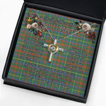 To My Beautiful Soulmate Necklace In Your Eyes I Have Found My Home Clan MacKintosh Hunting Tartan Cross Dancing Necklace