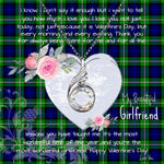 Rising Phoenix Necklace - Valentine Necklace Clan Bannerman Tartan Gift for Girlfriend, Gift for My Wife Rising Phoenix Necklace