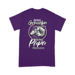 Scotstee Shop - Being Grandpa Is An Honor Being PaPa is Priceless, Gift Dad Shirt