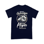 Scotstee Shop - Being Grandpa Is An Honor Being PaPa is Priceless, Gift Dad Shirt