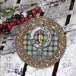 Bell Celtic Circle Plaid Ornament Gift. Christmas Tree Ornament Bell Clan Tartan Ornament Great Christmas Ornaments Gift - Scotstee Shop