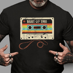 Best 1981 Vintage 40th Birthday 40 Year Old Gift Birthday Shirt Funny 40th Birthday T Shirts - Scotstee Shop