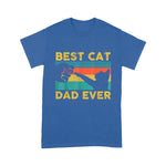Best Cat Dad Ever Father's Day Shirt Funny Cat Daddy - Scotstee Shop