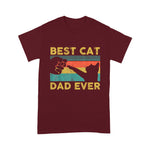 Best Cat Dad Ever Father's Day Shirt Funny Cat Daddy - Scotstee Shop