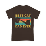 Best Cat Dad Ever Father's Day Shirt Funny Cat Daddy - Scotstee Shop