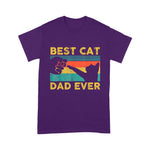 Best Cat Dad Ever Father's Day Shirt Funny Cat Daddy - Scotstee Shop