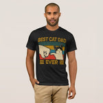 Scotstee Shop - Best Cat Dad Ever Funny Cat Daddy Father Day Gift