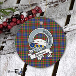 Bethune Scottish Clan Badge Plaid Ornament Gift. Christmas Tree Ornament Bethune Clan Tartan Ornament Great Christmas Ornaments Gift - Scotstee Shop