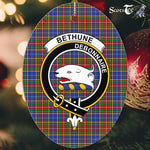 Bethune Scottish Clan Plaid Ornament Gift. Christmas Tree Ornament Bethune Clan Tartan Ornament,  ceramic ornament, personalized christmas ornaments, christmas tree ornaments, christmas door decorations, Plaid Ornament, Tartan Ceramic Ornament