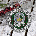 Beveridge Scottish Clan Tartan Crest Badge Plaid Ornament Gift. Christmas Tree Ornament Beveridge Clan Tartan Ornament,  ceramic ornament, personalized christmas ornaments, christmas tree ornaments, christmas door decorations, Plaid Ornament, Tartan Ceramic Ornament