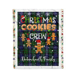 Products Personalized Gift Tartan Plaid Blanket Clan Donnachaidh Robertson With Christmas Cookie Baking Crew Christmas Gift Blanket, Plaid Blanket, Christmas Fleece Blanket, Christmas Blanket, Tartan Blanket, Scottish Blanket, Scotland Blanket, Family Name Blanket, Custom Blanket, Personalized Blanket