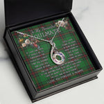 To My Beautiful Soulmate Necklace In Your Eyes I Have Found My Home Clan Fife Tartan Rising Phoenix Necklace