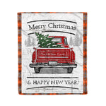 Tartan Blanket Vintage Red Truck with Christmas Tree Family Scottish Clan MacLachlan Ancient plaid blanket, red plaid blanket, buffalo plaid blanket, green plaid blanket, plaid fleece blanket, blue plaid blanket, red tartan blanket, tartan plaid blanket, black and white plaid blanket, , christmas plaid blanket, orange plaid blanket, tartan plaid throw blanket, pink plaid blanket, brown plaid blanket, buffalo check blanket