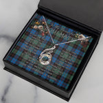 To My Beautiful Soulmate Necklace In Your Eyes I Have Found My Home Clan Guthrie Ancient Tartan Rising Phoenix Necklace