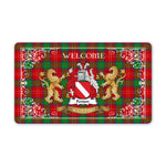 Doormat - Tartan Door Mat The Family Fenton Welcome Mat, Plaid Doormat Scottish