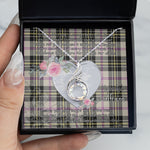 Rising Phoenix Necklace - Valentine Necklace Clan MacPherson Dress Ancient Tartan Gift for Girlfriend, Gift for My Wife Rising Phoenix Necklace