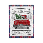 Tartan Blanket Vintage Red Truck with Christmas Tree Family Scottish Clan Graham Of Menteith Pink plaid blanket, red plaid blanket, buffalo plaid blanket, green plaid blanket, plaid fleece blanket, blue plaid blanket, red tartan blanket, tartan plaid blanket, black and white plaid blanket, , christmas plaid blanket, orange plaid blanket, tartan plaid throw blanket, pink plaid blanket, brown plaid blanket, buffalo check blanket