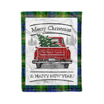 Tartan Blanket Vintage Red Truck with Christmas Tree Family Scottish Clan MaiTland plaid blanket, red plaid blanket, buffalo plaid blanket, green plaid blanket, plaid fleece blanket, blue plaid blanket, red tartan blanket, tartan plaid blanket, black and white plaid blanket, , christmas plaid blanket, orange plaid blanket, tartan plaid throw blanket, pink plaid blanket, brown plaid blanket, buffalo check blanket