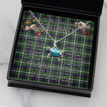 Sea Turtle Necklace To My Beautiful Soulmate Necklace In Your Eyes I Have Found My Home Clan Farquharson Tartan Blue Turtle Necklace