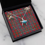 Sea Turtle Necklace To My Beautiful Soulmate Necklace In Your Eyes I Have Found My Home Clan Sinclair Tartan Blue Turtle Necklace