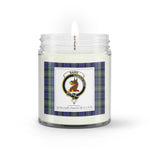 Soy Wax Candle - Buffalo Plaid Candle Clan Crest Badge Baird Tartan Plaid Soy Wax Candle, oil candle, candle handmade, wax candle, soy wax, nature wax, natural soy wax, natural soy candles, natural candle