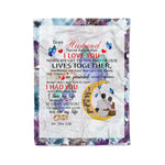 Scotstee Shop - Personalized Gift Letter To My Husband Quote Gift For Husband, Gift For Him Fleece Blanket