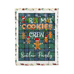 Personalized Gift Tartan Plaid Blanket Clan Sinclair Hunting Ancient With Christmas Cookie Baking Crew Christmas Gift Blanket, Plaid Blanket, Christmas Fleece Blanket, Christmas Blanket, Tartan Blanket, Scottish Blanket, Scotland Blanket, Family Name Blanket, Custom Blanket, Personalized Blanket