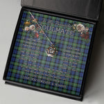 To My Beautiful Soulmate Necklace In Your Eyes I Have Found My Home Clan Campbell Argyll Ancient Tartan Crown Pendant Necklace