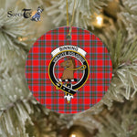 Binning Scottish Clan Plaid Ornament Gift. Christmas Tree Ornament Binning Clan Tartan Ornament Great Christmas Ornaments Gift - Scotstee Shop