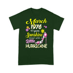 Birthday March 1976 Years Old Birthday Gifts Birthday Shirt 45th Birthday Shirt 45th birthday t shirt - Scotstee Shop