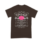 Birthday Shirt Vintage 1935 Birthday All Original Parts Gifts Birthday Shirt - Scotstee Shop