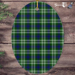 Blackadder Tartan Oval Ornaments, Christmas Tree Ornament, Plaid Christmas Ornaments, Ceramic Oval Christmas Tree Decoration, Tartan Oval Ornaments, Christmas Tree Ornament, Plaid Christmas Ornaments, Ceramic Oval Christmas Tree Decoration