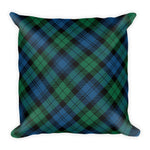 Blackwatch Pillow Tartan Pillows, Plaid Throw Pillows, Custom Pillows, Blackwatch Ancient Tartan Pillow - Scotstee Shop